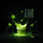 Vopsea glow in the dark fosforescenta care lumineaza galbena
