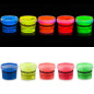 Vopsea glow in the dark fosforescenta, culori mixte, set 5