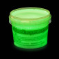 Vopsea glow in the dark fosforescenta, luminescenta, transparenta care lumineaza verde