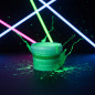 Vopsea glow in the dark fosforescenta, luminescenta, transparenta care lumineaza verde