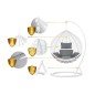 Fotoliu suspendat tip cuib,structura otel, alb/gri, 103x107x195 cm, fara perne, RESIGILAT Fotoliu suspendat tip cuib,structura otel, alb/gri, 103x107x195 cm, fara perne, RESIGILAT