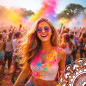 Set pudra Holi, 6 pachete de 100 grame, culori intense, party si festival Set pudra Holi, 6 pachete de 100 grame, culori intense, party si festival