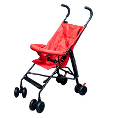 Carucior sport pliabil, 4 roti duble, sistem franare, parasolar pliabil, centura siguranta
