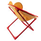 Scaun pliabil tip fotoliu, sarcina maxima 30 kg, 53x45x45 cm Scaun pliabil tip fotoliu, sarcina maxima 30 kg, 53x45x45 cm