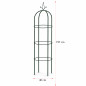 Pergola metalica gradina 197x40 cm, suport plante cataratoare, montaj usor