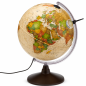 Glob geografic Marco Polo iluminat 25 cm