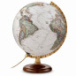 Glob iluminat Gold Executive, 30 cm, harta National Geographic