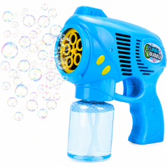 Pistol electric baloane sapun, rezervor solutie 150 ml, 5 orificii, alimentare cu baterii