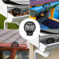 Parafrunzar pentru jgheab 90-125 mm, set 4 bucati, protectie impotriva frunzelor si mizeriei, montaj rapid si eficient Parafrunzar pentru jgheab 90-125 mm, set 4 bucati, protectie impotriva frunzelor si mizeriei, montaj rapid si eficient