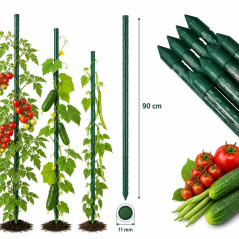 Araci pentru sustinere plante - lungime 90 cm, diametru 11 mm, set 25 bucati