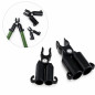 Conectori X pentru araci de gradina - diametru 16 mm, set 10 bucati