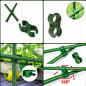 Conectori rotativi 11 mm - pentru araci, set 10 bucati Conectori rotativi 11 mm - pentru araci, set 10 bucati