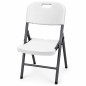 Scaun pliabil pentru gradina, camping, catering, cadru metalic, 120 kg Scaun pliabil pentru gradina, camping, catering, cadru metalic, 120 kg