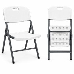 Scaun pliabil pentru gradina, camping, catering, cadru metalic, 120 kg