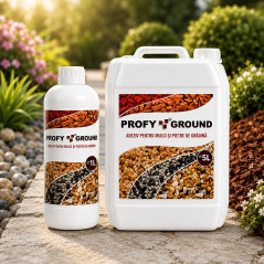 Adeziv Profesional impermeabil pentru piatra decorativa si mulci, Profy Ground, fixare puternica, acrilic