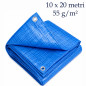 Prelata de acoperire, 10x20 m, densitate 55 g/mp, rezistenta la intemperii, impermeabila, PE Prelata de acoperire, 10x20 m, densitate 55 g/mp, rezistenta la intemperii, impermeabila, PE