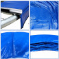Trambulina copii, diametru 244 cm, plasa protectie laterala, cu scara acces, maxim 150 kg Trambulina copii, diametru 244 cm, plasa protectie laterala, cu scara acces, maxim 150 kg