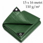 Prelata impermeabila, 15x16 m, protectie exterior, inele fixare, PE 110 g/mp Prelata impermeabila, 15x16 m, protectie exterior, inele fixare, PE 110 g/mp