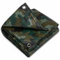 Prelata de acoperire, 5x6 m, 90 g/mp, model camuflaj, protectie apa, UV, vant Prelata de acoperire, 5x6 m, 90 g/mp, model camuflaj, protectie apa, UV, vant