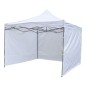 Cort de gradina quick tent, 3 pereti laterali, 3x3x3 m, inaltime reglabila, montare usoara, cadru otel, alb, RESIGILAT Cort de gradina quick tent, 3 pereti laterali, 3x3x3 m, inaltime reglabila, montare usoara, cadru otel, alb, RESIGILAT