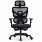 Scaun ergonomic premium pentru birou, tetiera reglabila, suport lombar reglabil, suport picioare Scaun ergonomic premium pentru birou, tetiera reglabila, suport lombar reglabil, suport picioare