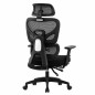 Scaun ergonomic premium pentru birou, tetiera reglabila, suport lombar reglabil, suport picioare Scaun ergonomic premium pentru birou, tetiera reglabila, suport lombar reglabil, suport picioare