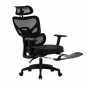 Scaun ergonomic premium pentru birou, tetiera reglabila, suport lombar reglabil, suport picioare Scaun ergonomic premium pentru birou, tetiera reglabila, suport lombar reglabil, suport picioare