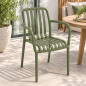 Scaun de gradina stivuibil cu brate, pentru terasa si balcon, 54x58.5x80.5 cm Scaun de gradina stivuibil cu brate, pentru terasa si balcon, 54x58.5x80.5 cm