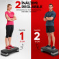 Stepper aerobic premium, 2 niveluri inaltime, platforma fitness antiderapanta, heavy duty, capacitate 120 kg, 68x28x10/15 cm Stepper aerobic premium, 2 niveluri inaltime, platforma fitness antiderapanta, heavy duty, capacitate 120 kg, 68x28x10/15 cm