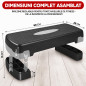 Stepper aerobic premium, 2 niveluri inaltime, platforma fitness antiderapanta, heavy duty, capacitate 120 kg, 68x28x10/15 cm Stepper aerobic premium, 2 niveluri inaltime, platforma fitness antiderapanta, heavy duty, capacitate 120 kg, 68x28x10/15 cm