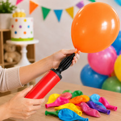 Pompa manuala umflat baloane, 24 cm, pentru petreceri si aniversari
