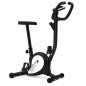 Bicicleta fitness, scaun reglabil pe inaltime, monitor LCD, timp, viteza, distanta, calorii, ghidon ergonomic, maxim 100 kg