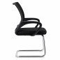 Scaun de birou cu suport lombar, design modern, inaltime 92 cm, maxim 120 kg, negru Scaun de birou cu suport lombar, design modern, inaltime 92 cm, maxim 120 kg, negru