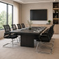 Scaun de birou cu suport lombar, design modern, inaltime 92 cm, maxim 120 kg, negru Scaun de birou cu suport lombar, design modern, inaltime 92 cm, maxim 120 kg, negru