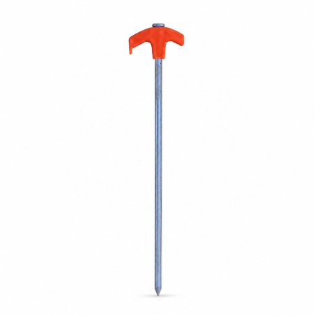 Cui de fixare cu carlig plastic, 30 cm, pentru agrotextil, folie, plase si prelate