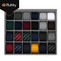 Set 4 organizatoare pentru lenjerie si accesorii, 45 compartimente, pliabile, gri Set 4 organizatoare pentru lenjerie si accesorii, 45 compartimente, pliabile, gri