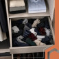 Set 4 organizatoare pentru lenjerie si accesorii, 45 compartimente, pliabile, gri Set 4 organizatoare pentru lenjerie si accesorii, 45 compartimente, pliabile, gri