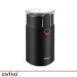 Rasnita electrica pentru cafea, nuci si condimente, 150 W, 50 g, lama inox, capac transparent, neagra Rasnita electrica pentru cafea, nuci si condimente, 150 W, 50 g, lama inox, capac transparent, neagra