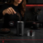Rasnita electrica pentru cafea, nuci si condimente, 150 W, 50 g, lama inox, capac transparent, neagra Rasnita electrica pentru cafea, nuci si condimente, 150 W, 50 g, lama inox, capac transparent, neagra