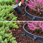 Pin pentru fixare separator gazon, lungime 20 cm, plastic, negru