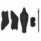 Sperietoare pasari, suport si carlig suspendare, figurina Corb, 34x43x24 cm Sperietoare pasari, suport si carlig suspendare, figurina Corb, 34x43x24 cm