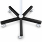 Lampa bactericida UVC portabila 2x30W, orientabila 360 grade, stativ mobil reglabil 115-200 cm, reflector, tuburi Osram