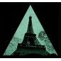 Tablou fosforescent triunghi La picioarele Turnului Eiffel