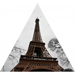 Tablou fosforescent La picioarele Turnului Eiffel 