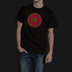 Tricou fosforescent 18