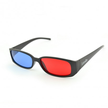 Ochelari 3d red-cyan model CLASIC cu rame si lentile din plastic