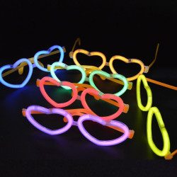 Ochelari luminescenti forma inimioara