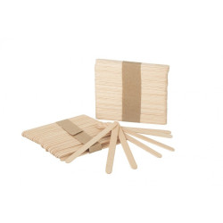 Set 50 spatule pentru aplicare ceara