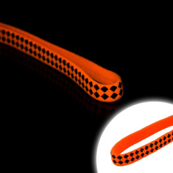 Bentita elastica pentru par, Fluorescenta