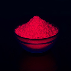 Pigment invizibil fluorescent rosu